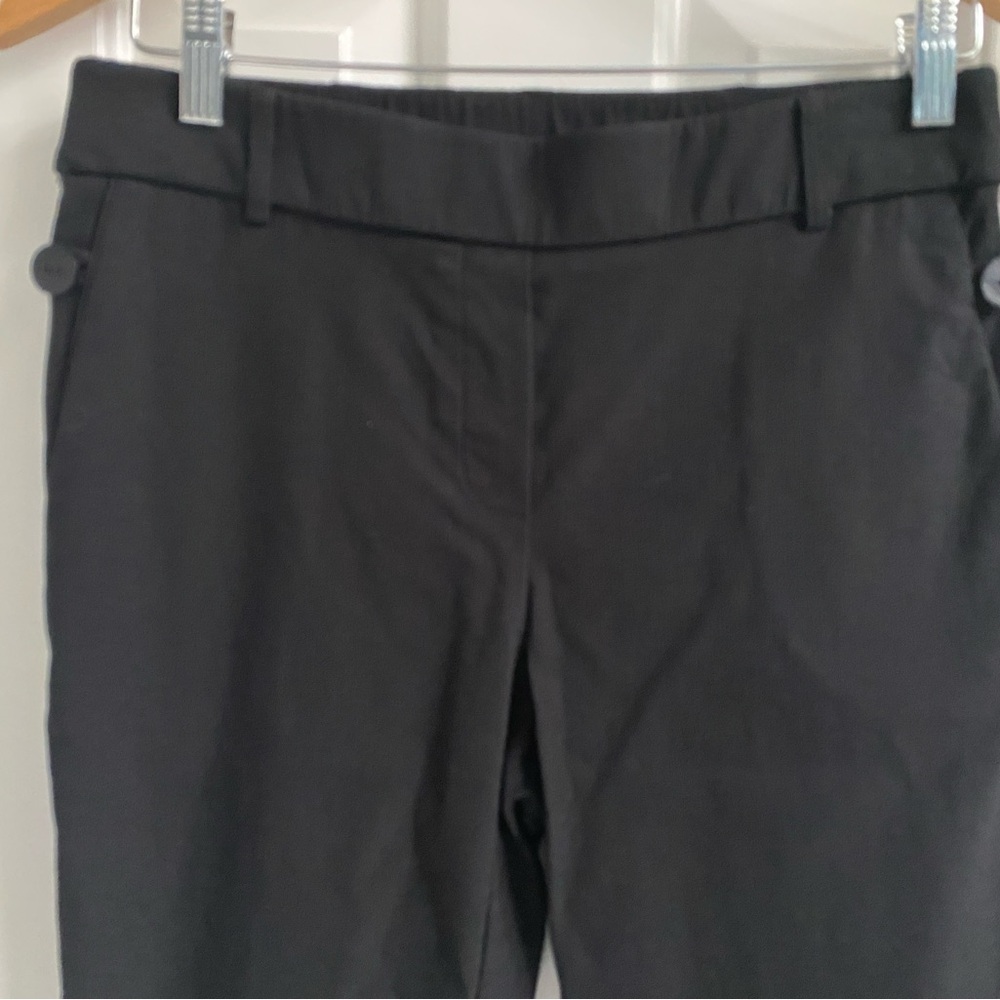 High Quality Black Stretch Pull-on Pants